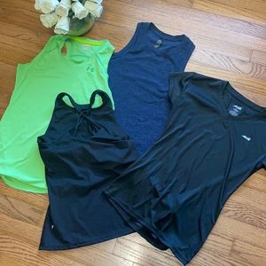 Workout top bundle. Old Navy/under armor